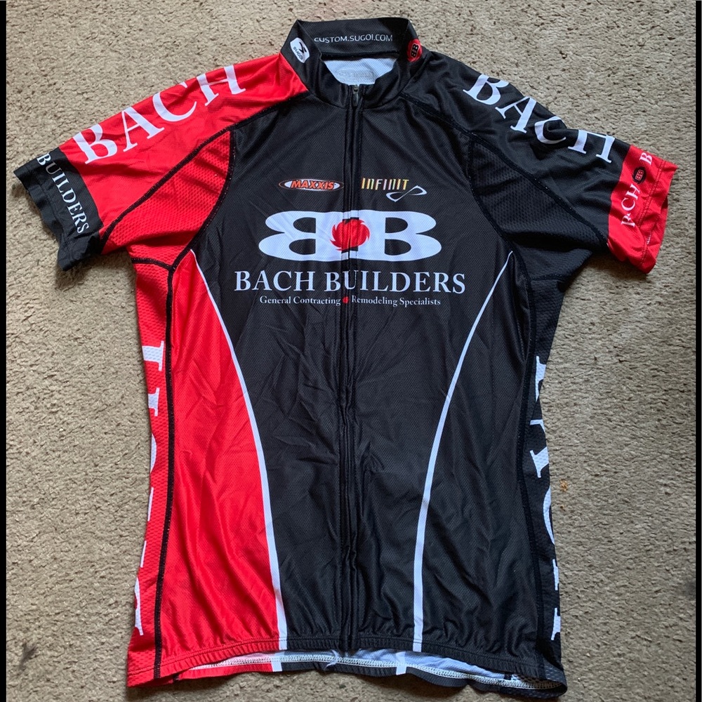 Custom Sugoi Cycling Jersey Size L